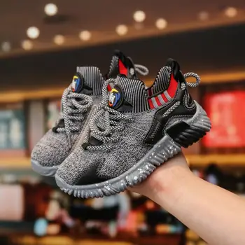 

Spring/Autumn Children Shoes Boys Sports shoes Fashion Brand Casual Kids Sneaker Outdoor Training Breathable Girls Running Shoes