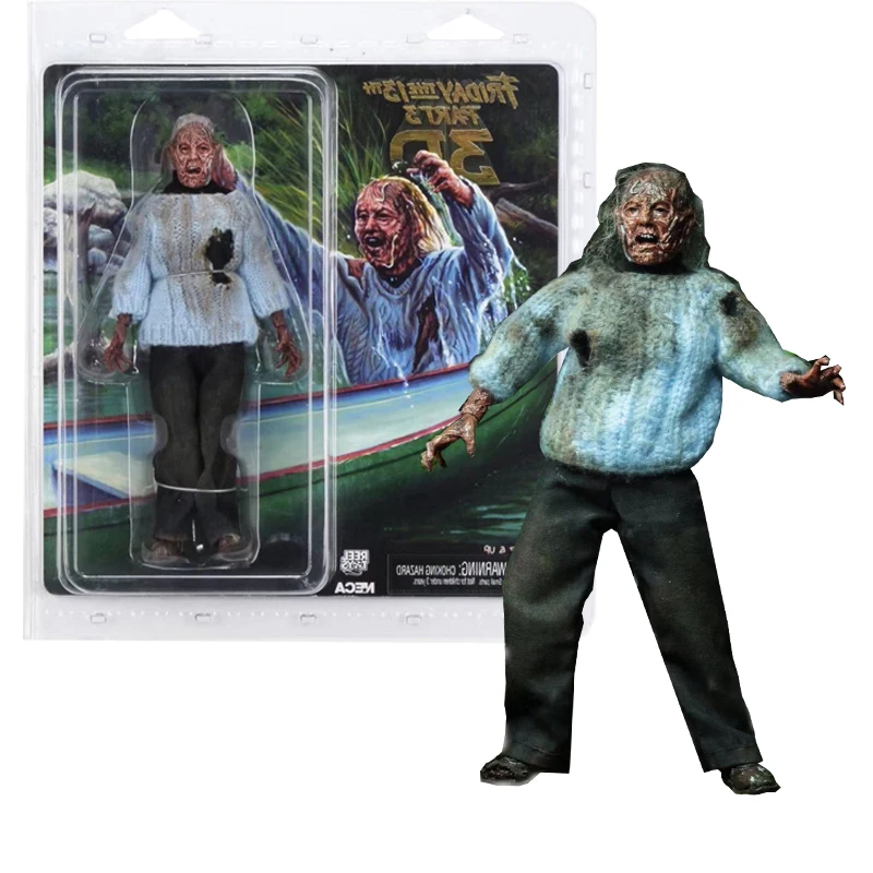 

Freddy The 13TH Part3 3D Jason Figure Freddy Movie A New Dimension in Terror Action Figure Toy Horror Halloween Gift