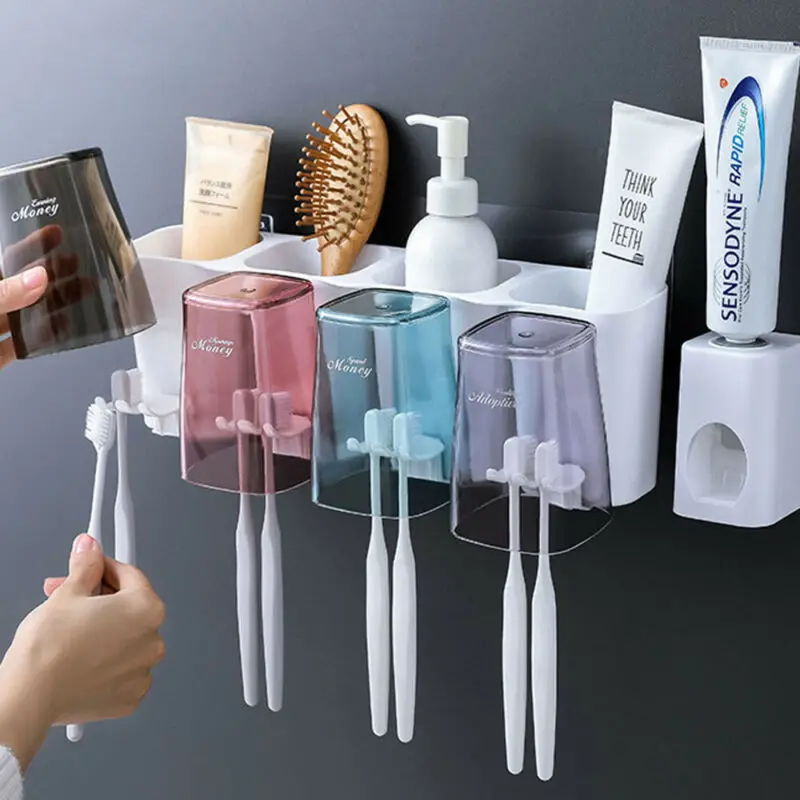Зубная щетка SpinBrush, держатель на присоске, настенный держатель, стойка для дома, ванной комнаты, полезные чашки, подставка на присоске, держатель для зубной щетки, 3 типа