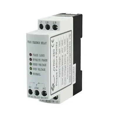 

JVRD-380 Protective AC 380V Five LED Light Phase Failure Sequence Relay