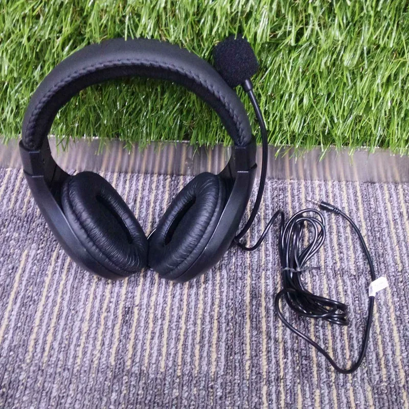 A566N Gaming Headset 3 5mm Wired Headphones with Microphone Stereo Surround Headband for Computer PC Gamer