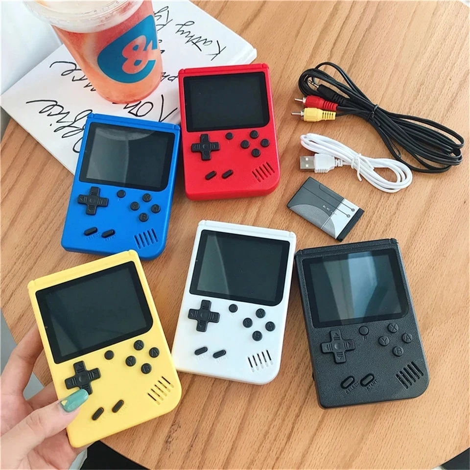 2022 New 400 IN 1 Portable Retro Game Console Handheld Game Advance Players Boy 8 Bit Gameboy 3.0 Inch LCD Sreen Support TV