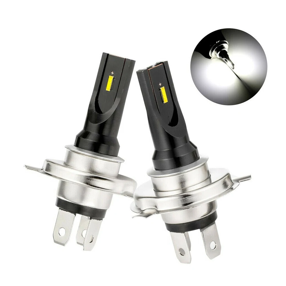 High Quality 2Pcs/set H4 LED Fog Light Conversion Kit Bulb High Power 6000K 100W Headlight