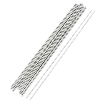 

GTBL 20pcs 300mmx2.5mm Stainless Steel Round Rod Bar for RC Helicopter DIY