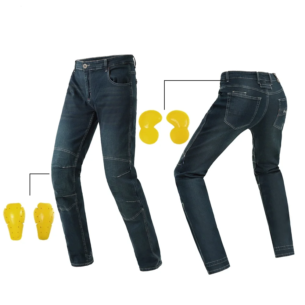 

Motorcycle Riding Pants Men's Trousers Off-road Racing Bike Outdoors Jeans