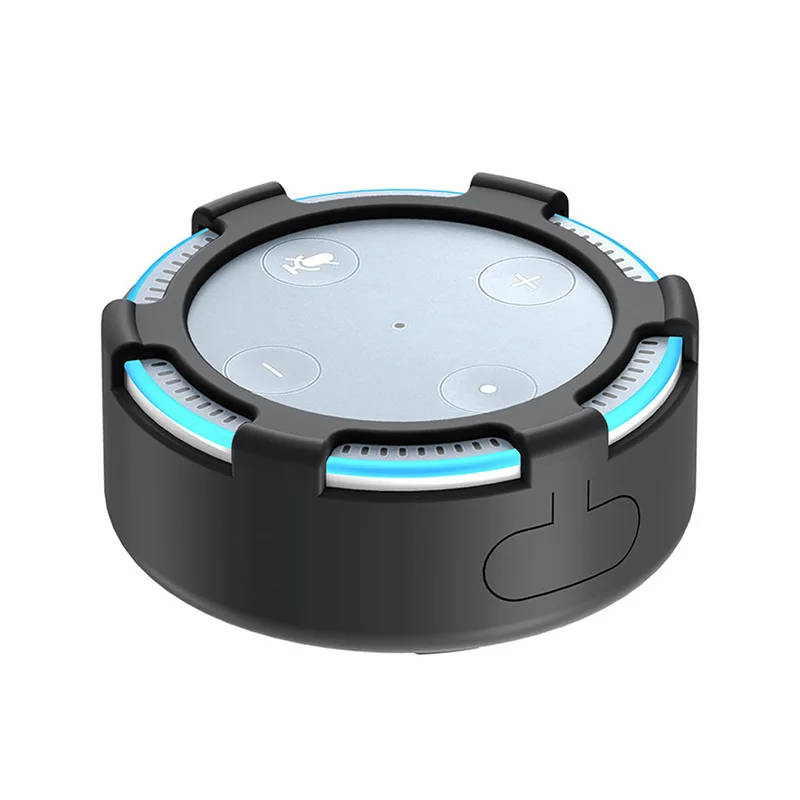 Новейший для Amazon Bluetooth аудио силиконовый чехол для Amazon Echo Dot 2 динамик силиконовые контейнеры Защитная крышка защита от падения пылезащитный
