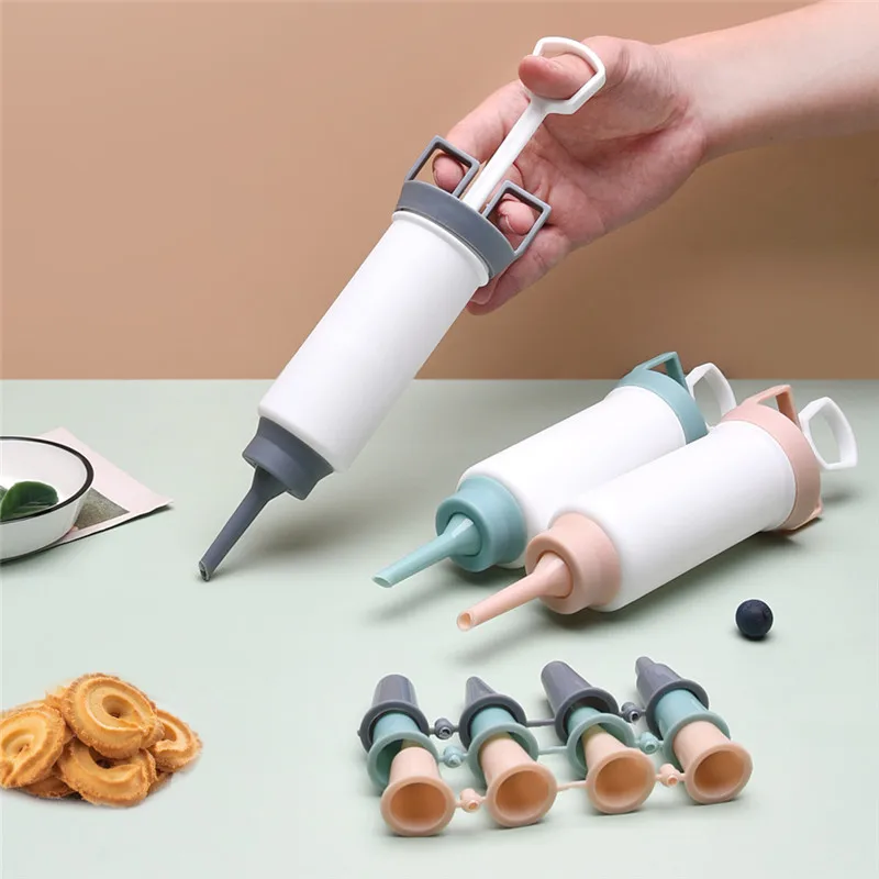 Manual Cake Airbrush cake decorating tip set cake icing nozzles baking nozzle set cake decorating nozzle set pastry bag set airbrush pump manual spray guns Cream Decorating Gun Kitchen Pastry Bag Piping Nozzle