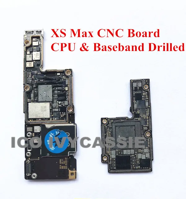 Материнская плата для iPhone XS Max центральный процессор с отверстием базовая лента