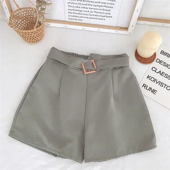 

Shorts Summer 2020 Streetwear Solid Casual Drawstring Running Gym Sports summer shorts Women Red