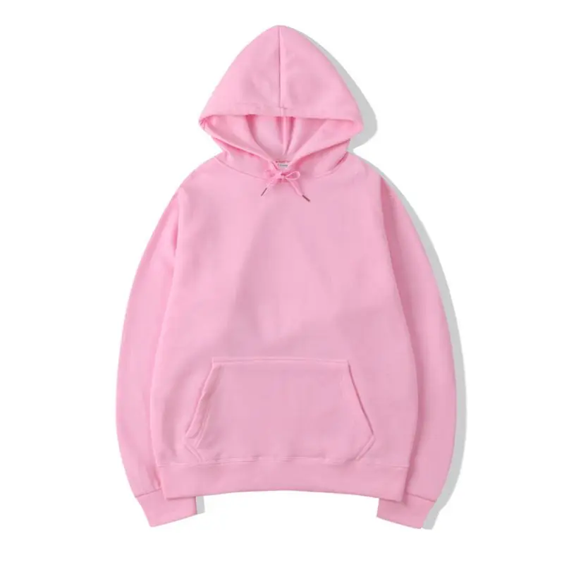 Мужчины женщины пары толстовки Drawstring матовый пуловер на подкладке однотонные топы хип-хоп Повседневная Свободная Толстовка с карманом S-3XL