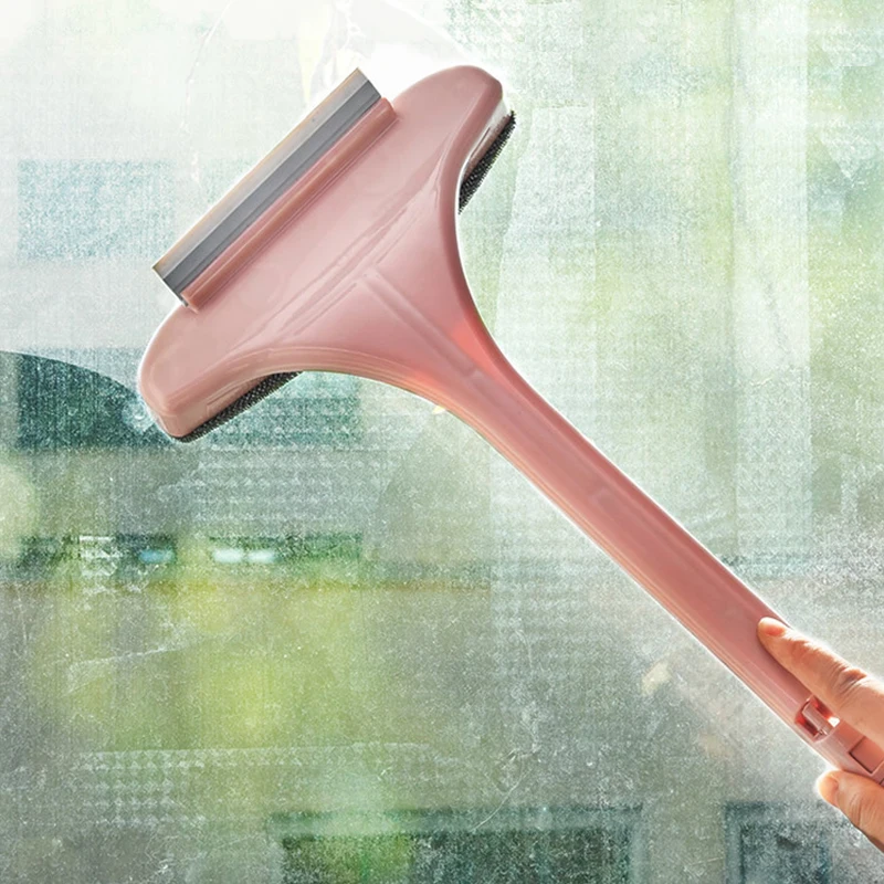 

Dual-purpose Window Screen Brush Multi-function Window Glass Cleaner Wiper Scraper Household Dust Brush Window Cleaning Brush