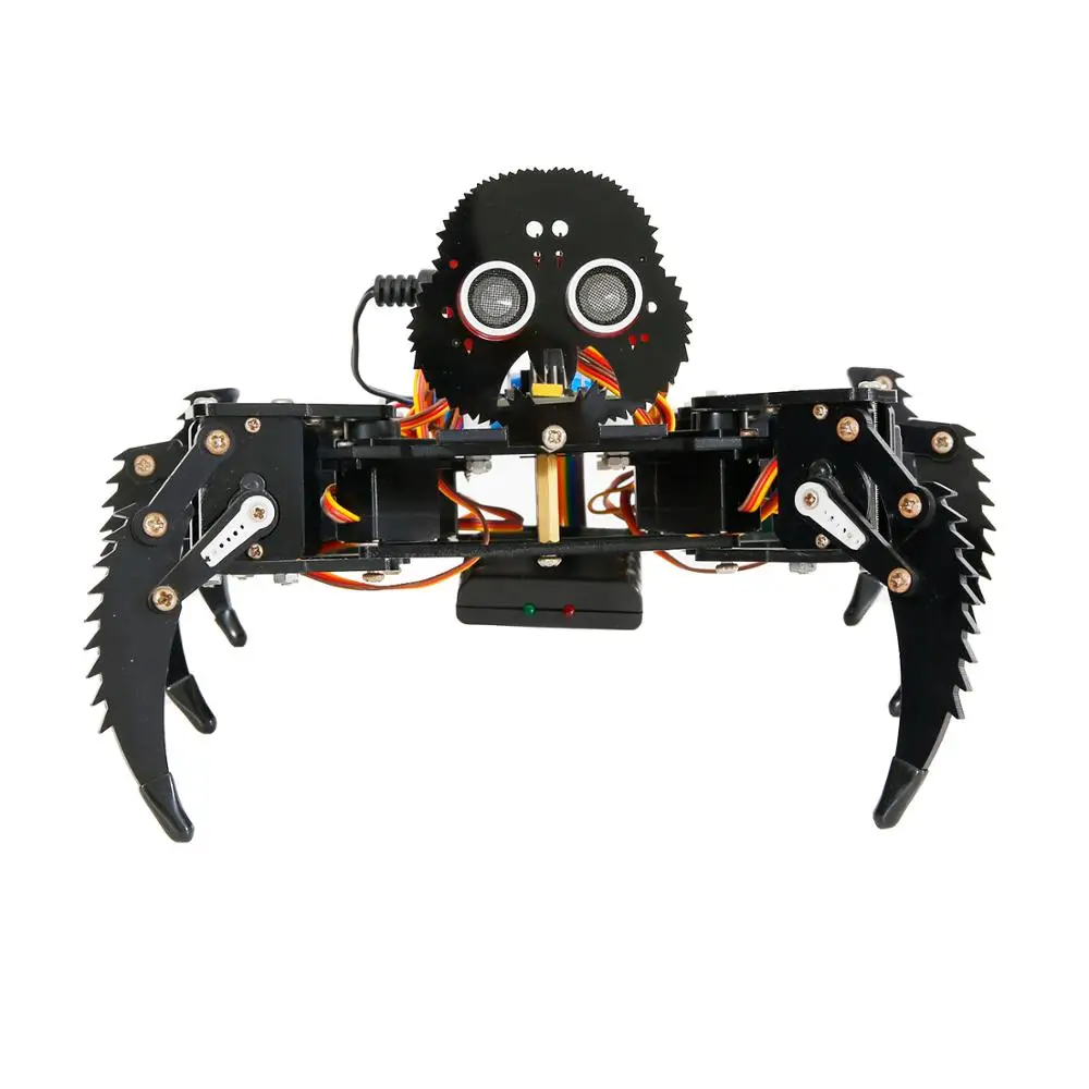 Набор робота-паука с шестью ножками для Arduino Pragrammable Robot STEMA eduction Studendt | Игрушки и
