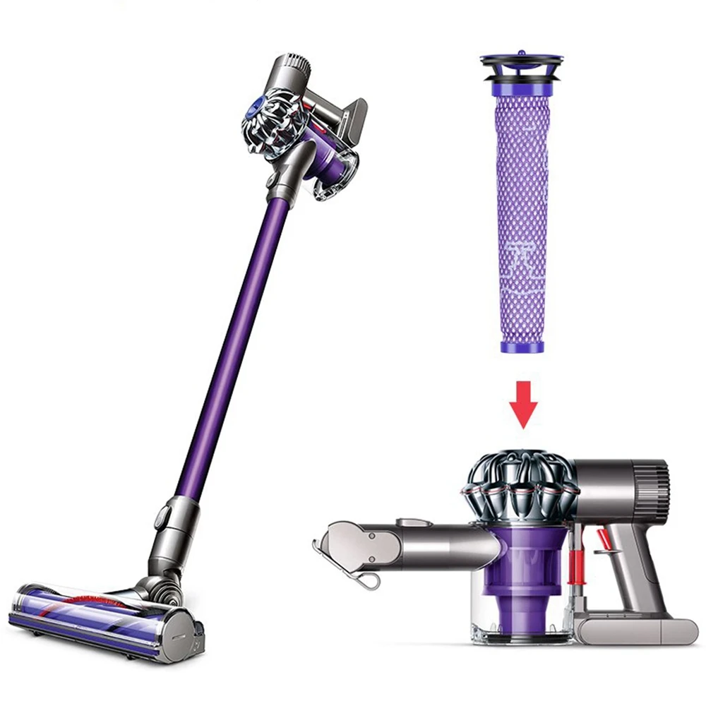 5 шт в упаковке замена фильтров для Dyson V6 V7 V8 DC58 DC59 DC61 DC62 животных Беспроводной Вакуумный Очиститель заменяет Часть #965661-01 5 предмет в партии