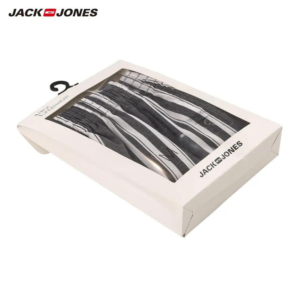 Мужские трусы боксеры с принтом JackJones 100% хлопок мужские шорты 219192512|Боксеры| |