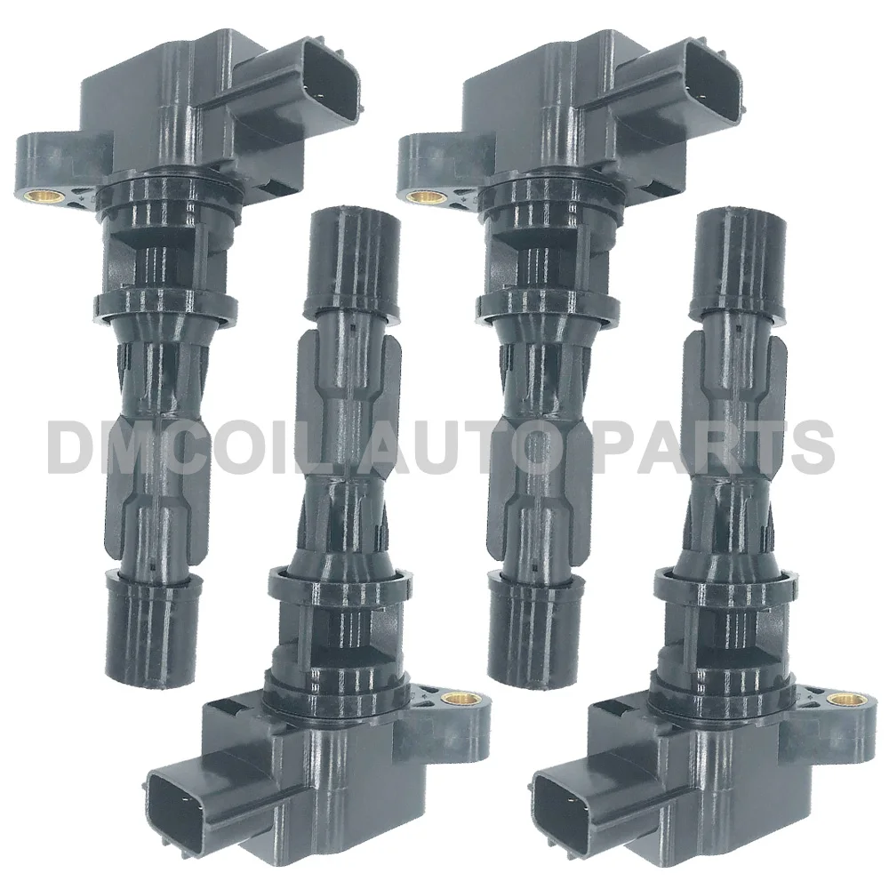 

4 PCS HIGH Q IGNITION COIL FOR MAZDA 3 5 6 CX-7 MX-5 III 1.8L 2.0L 2.3L TURBO 2.5L (2002-) 6M8G-12A366 L3G218100B LFB618100C