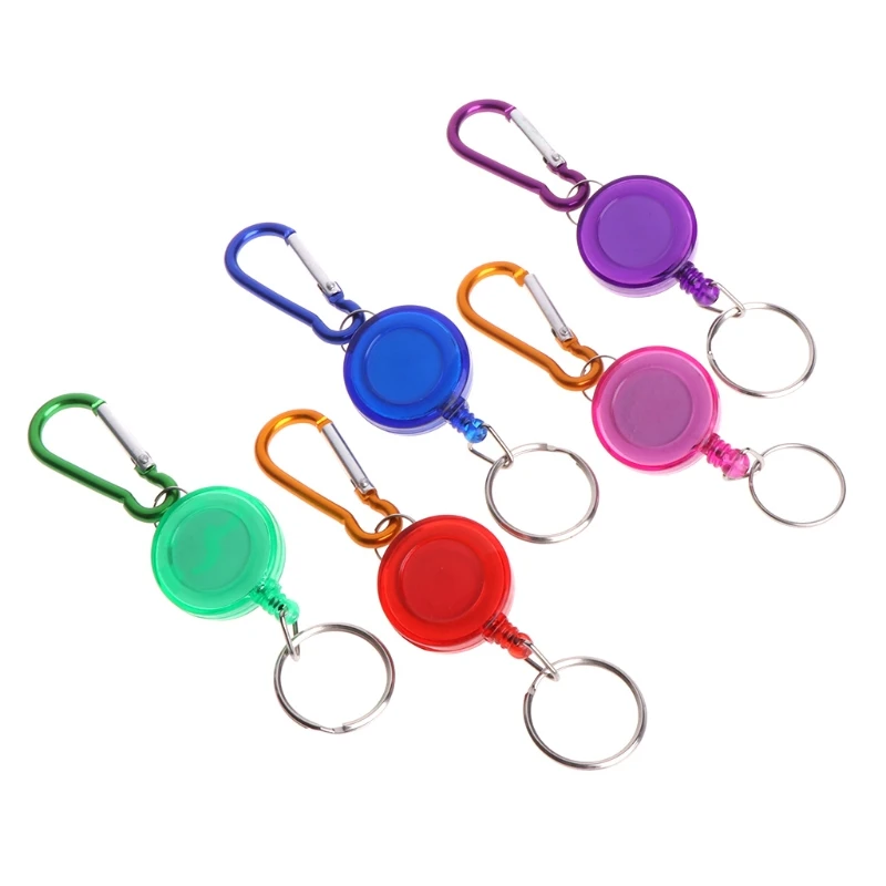 

Fly Fishing Tool Zinger Retractor Retractable Reel Holder Key Chain Nylon Cord line clip nail knot tyer gripper magnetic release