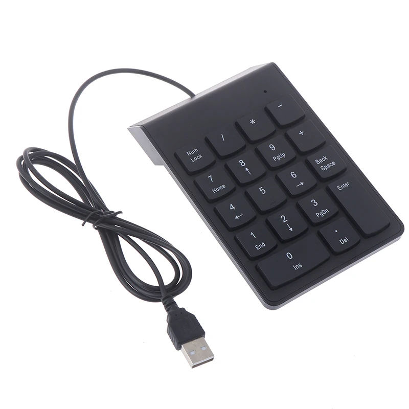 Проводная цифровая клавиатура с 18 клавишами Usb для ПК|Клавиатуры| |
