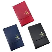 Boîte de rangement de cartes de Tarots Portable, Double cuir, Collection de jeux de société, étui de Poker, cartes de Tarots Palmbox