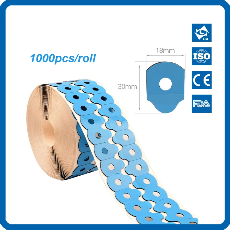 

1000pcs/roll Best Quality Blocking Pads optical auto Lens Edging Pads Pastilles Adhesives Protecting Lenses Sticker Pad