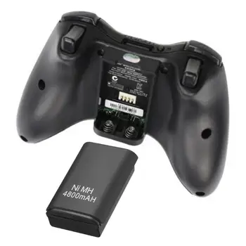 

2X For XBOX 360 Wireless Controller Battery 4800mAh & USB Charging Charger Cable A1