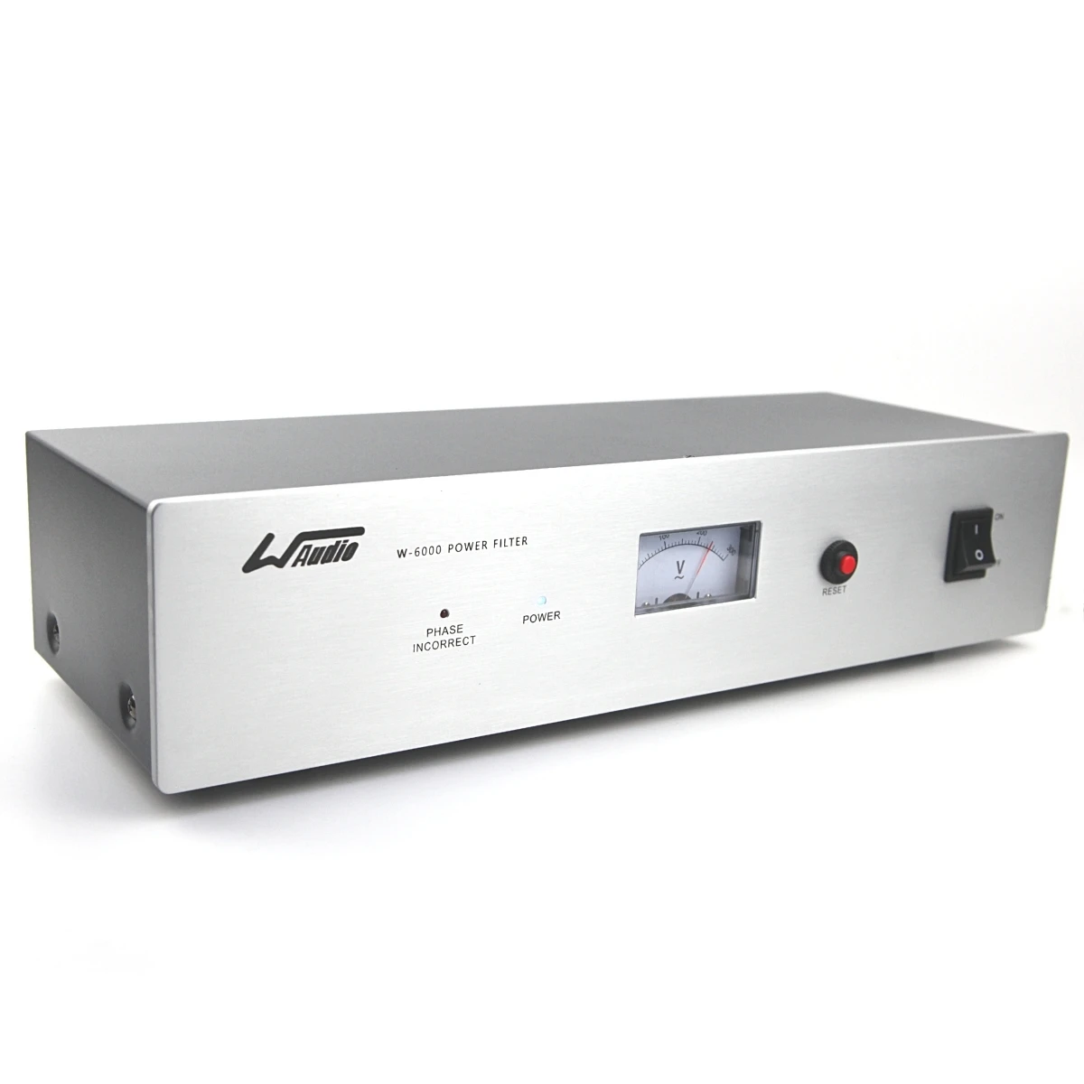 WAudio W-6000 Audio Noise AC Power Filter Power Conditioner Power Purifier Surge Protection with EU Outlets Power Strip