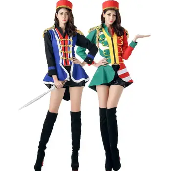 

Etiquette ceremonial bar group modern dance circus stage cosplay disfraz halloween costumes for women mujer disfraces fantasia