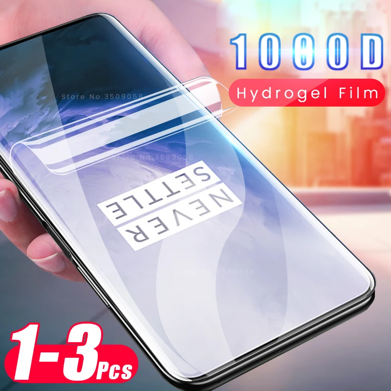 Мягкая Гидрогелевая Защитная пленка для oneplus 7 t pro 7tpro oneplus7 oneplus7t one plus t7 не