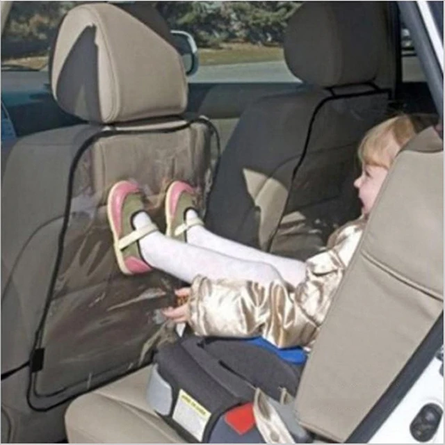 Protecteur de dossier de siège de voiture transparent, housses de siège de  voiture imperméables, enfants, bébés, chiens, protège de la boue, D343 -  AliExpress