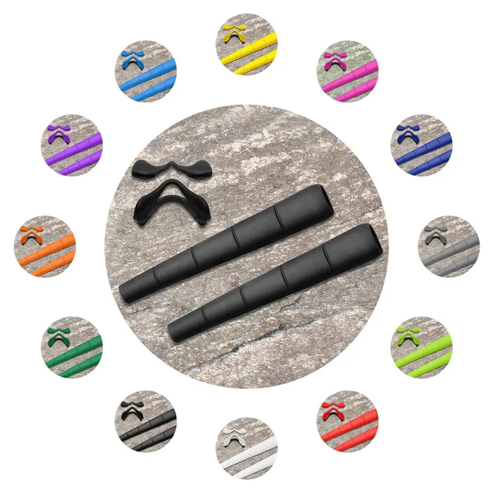 E.O.S Kit Di Calzini In Gomma Siliconica Cuscinetti Nasali Per Oakley Si M Frame 2.0/M Frame 2.0 Strike/Si Balistico M Frame 2.0-Opzioni