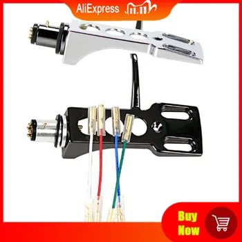 

1Set Universal LP Disc Record Player Phono Turntable Headshell Cartridge Rack with 4 Leadwires for Direct-Drive Turntable