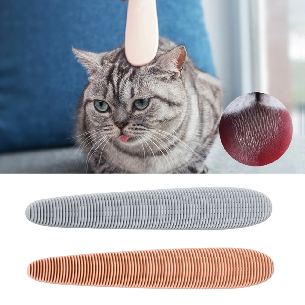 

1/2Pcs Simulation Massage Comb Comb Brush Portable Pet Daily Hair Cleaning Care Tool