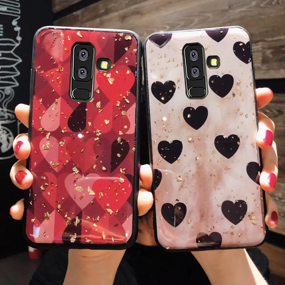 XinWen чехол для задней панели телефона etui samsung galaxy a6 a8 plus a750 a7 a9 2018 a 6 7 8 9 a6plus a8plus