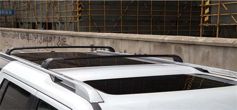 Для Land Rover Дискавери 3 LR3 2003-2009 багажник на крышу поперечная багажная стойка бар высокое качество алюминиевый сплав Материал аксессуары