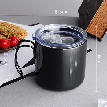 

CSS Coffee Cup Double Titanium Anti-Scalding Mug Plating
