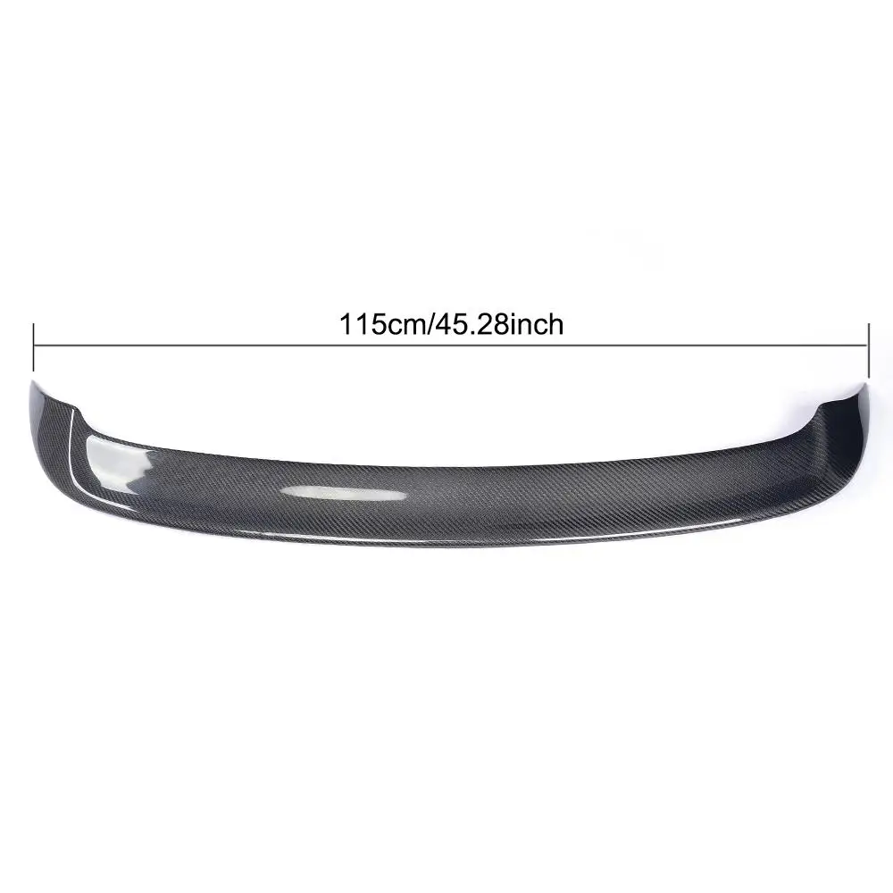 Carbon Fiber / ABS Gloss Rear Roof Spoiler Wing Lip For Volkswagen VW Golf 6 MK6 VI GTI R20 2010-2013 Not for Standard Primer