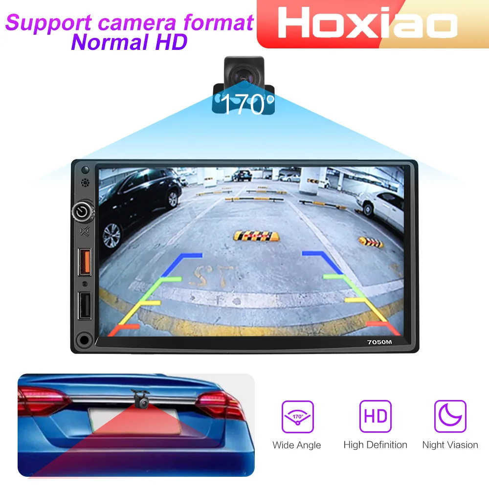 Автомагнитола 2 DIN с поддержкой Mirror Link (для телефонов Android) емкостным сенсорным