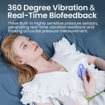 Femometer Kegel Pelvic Muscle Trainer Vibrator Balls Postpartum Vaginal Tighten Exercise Bladder Control Massage App Tutorial 5