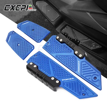 

For Honda Forza300 FORZA 300 250 125 2018-2019 Footrest Foot Pad Pedal Modified CNC Aluminum Plate Parts Motorcycle Accessories