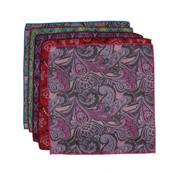 

5PCS Silk Pocket Squares for Men Handkerchief Hanky Decorative Suits Hankies