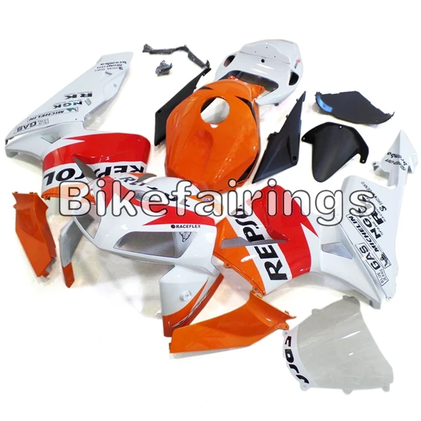 Repsol оранжевый красный и белый Инжекционный обтекатель для Honda CBR600RR F5 2005 2006 05 06 пластиковый чехол для мотоцикла CBR600F5 кузов