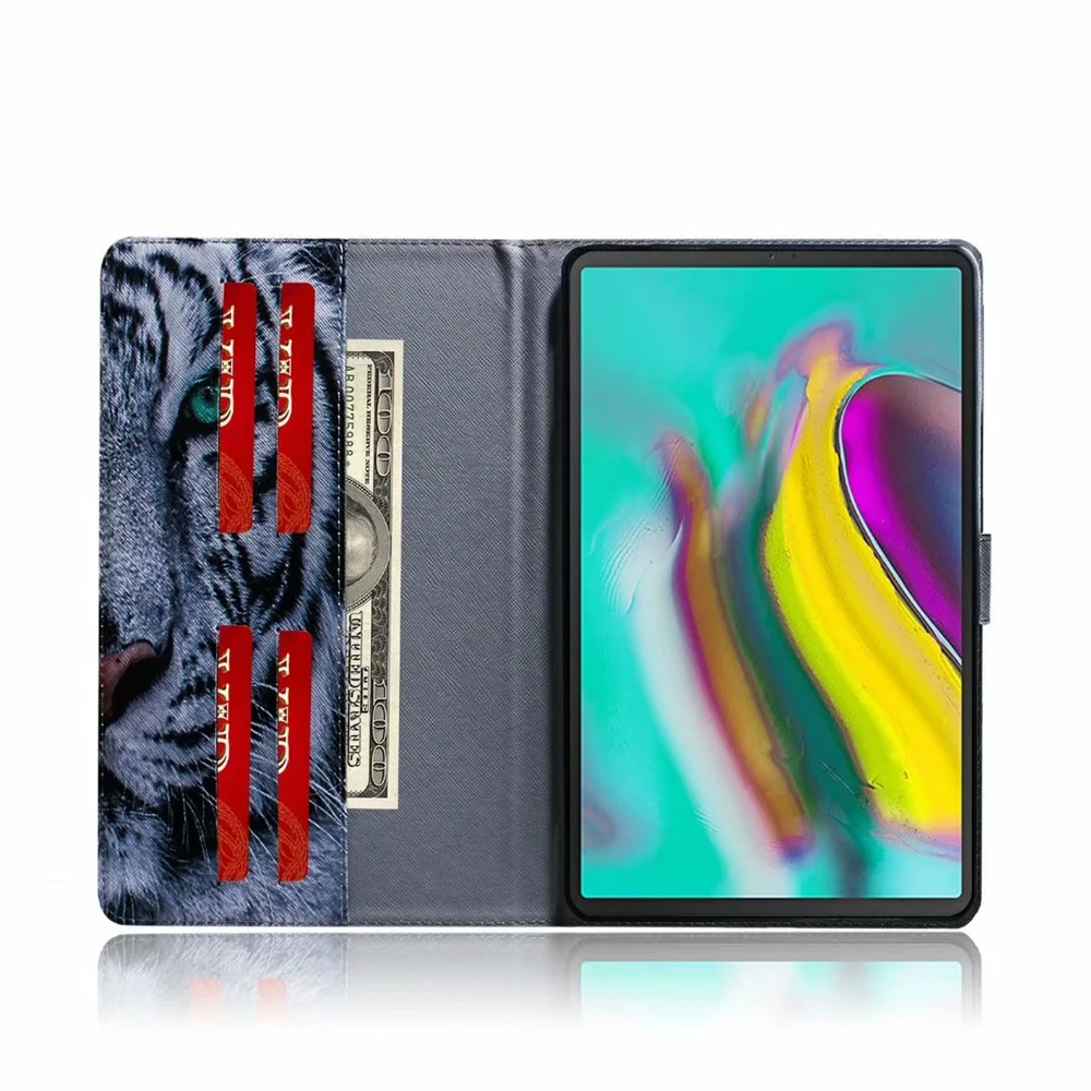 Для Galaxy Tab S5 e 10,5 ''подставка держатель, кожаный чехол для samsung Tab S5e чехол SM T720 T725 чехол для планшета защитный чехол
