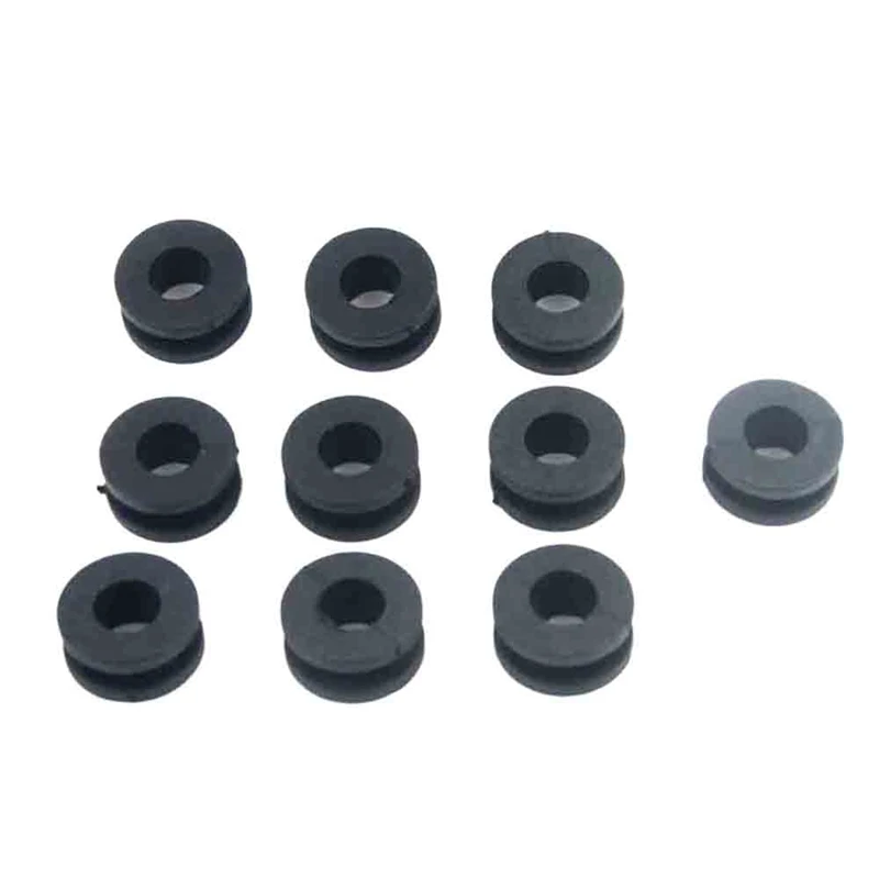 10 Piece Rubber Grommets Motorcycle Fairings For Honda Cbr 954 929 600 1000 Suzuki Gsxr Kawasaki Ninja Zx-6R Yamaha Yzf R1 R6