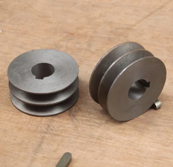 

Diameter:72mm Hole:24mm Steel Cutting Machine Parts Belt Pulley Cast Iron Pulley Drive Motor Wheel