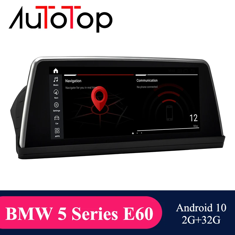 AUTOTOP BMW E60 вертикальный экран Автомобильный мультимедийный плеер для 5 серии E61