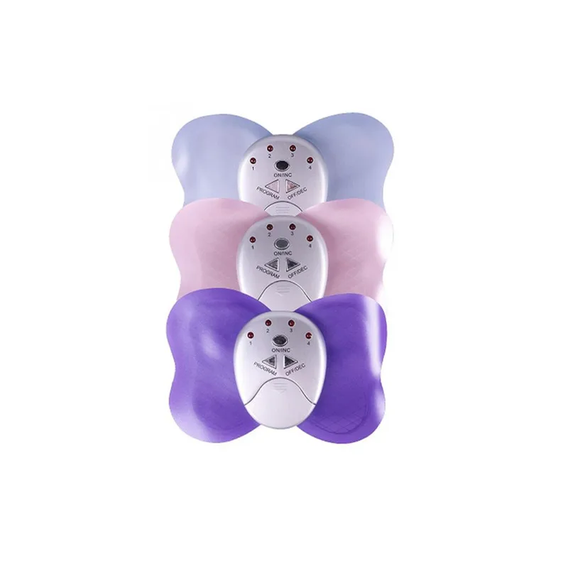 Mini Butterfly Slimming Body Therapy Massage Pad Sticker for Neck Shoulder Leg Abdominal Muscle Training