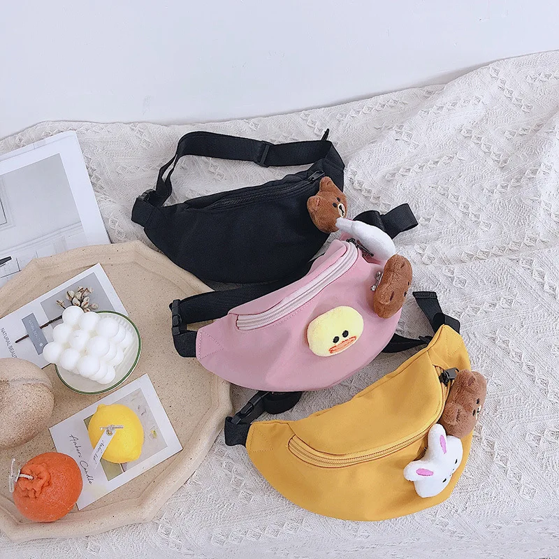 

CHILDREN'S Bag 2020 Popular Fashion Western Style Wallet GIRL'S Cute Doll Super Adorable Baby Chest Pack Shoulder Bag