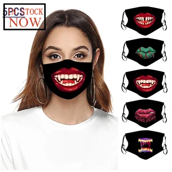 

Mustache Beard Mask Cover Washable Reusable Mask Custom Printed Comfortable Face Mask Mondkapjes Wasbaar Masque De Protection