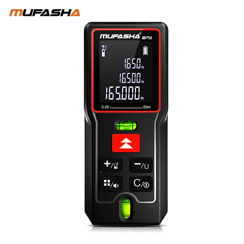 MUFASHA Laser Distance Meter Medidor Trena Laser Rangefinder Digital Electronic Metro Measures 50/70/100M laser distance meter