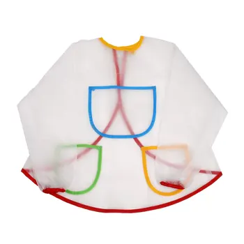 

Children Drawing Clothes Waterproof Durable Painting Apron Cute Painting Apron Smock Craft Long Sleeve Cooking Toddler