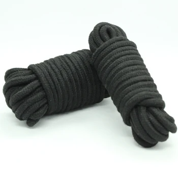 5m/10 m Cotton Rope Female Adult Sex products Slaves BDSM Bondage Soft Cotton Rope Adult Games Binding Rope Role-Playing Sex Toy 5